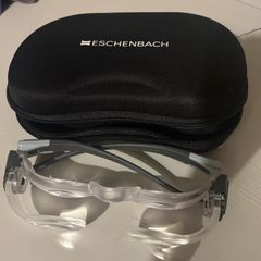 Eschenbach Max TV 2.1x TV Magnification Glasses with Case Made in Germany.