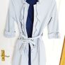 French Connection Navy Mini Dress - Size 6 Image 5
