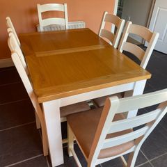 Table and Six Chairs