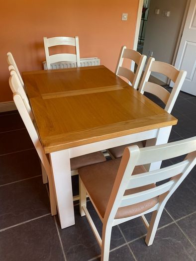 Table and Six Chairs