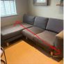 Convertible 2 Seater Sofa with Removable Arm Flexible & Modern Image 7