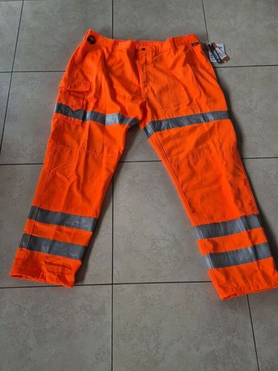 Port West Orange Work Trousers