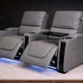 2 Seater Sienna Electric Leather Recliner Sofa Image 10