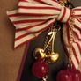 Cherry bag charm/keyring Image 3