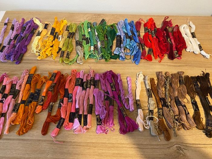 Embroidery Skeins, Stranded Cotton Assortment
