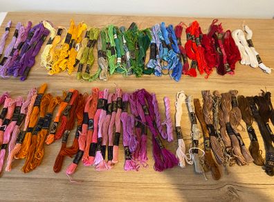 Embroidery Skeins, Stranded Cotton Assortment