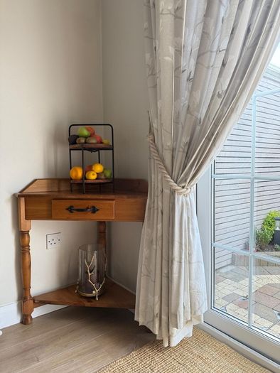 Wooden corner table