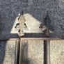 Heavy Duty Wrought Iron Side Gates (1.5m W x 2m H) Decorative Tips and Lock Included Image 3
