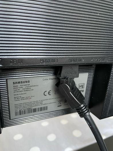 Monitor 22 inch samsung model F22T450FQR