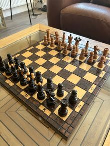 Antique Chess Board