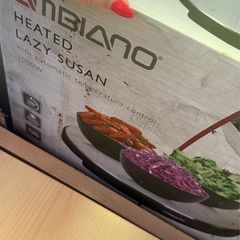 Keep your food warm & your guests happy! Heated