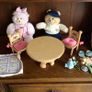 Vintage 90s Fisher price Briar berry "Ben Berry & Sarah Berry bear "W/ Accesories Image 2