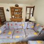 Two piece  corner contemporary   design sofa with Image 4