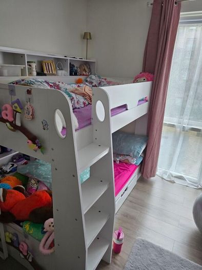 bunk bed with drawers