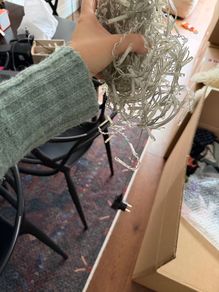 icicle fairy lights - needs work
