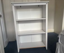 FREE  White Shelving Unit Bookcase