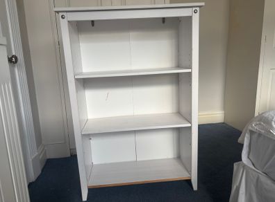 FREE  White Shelving Unit Bookcase