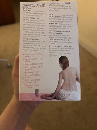 Tens machine for labour