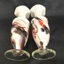 Vintage opaline glass vases Image 7