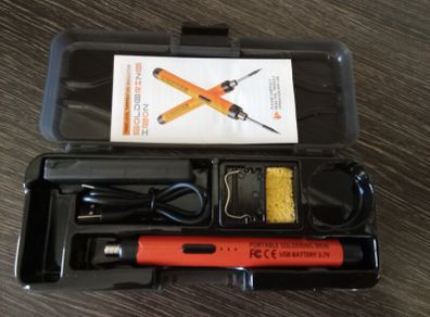 USB 3.7v Portable Soldering Iron.