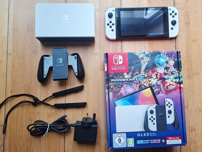 Modded + Boxed Nintendo Switch 256GB with games