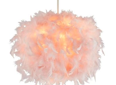 Feather light shade
