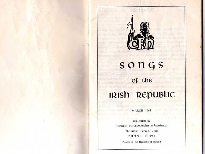 Songs Of The Irish Republic (published 1965)