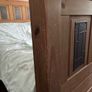 Solid wood king bed frame Image 4