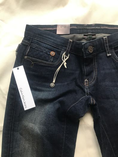 jeans low rise skinny Calvin Klein 32L29R