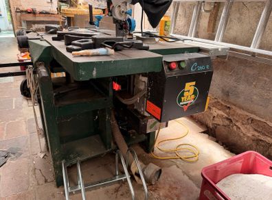 Record Power C260e Combination Table Saw, planer, router