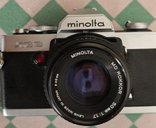 Minolta XG9 (1983) + Lens MD Rokkor 45mm f2 - Serviced & Ready to Use Film Camera