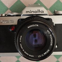Minolta XG9 (1983) + Lens MD Rokkor 45mm f2 - Serviced & Ready to Use Film Camera