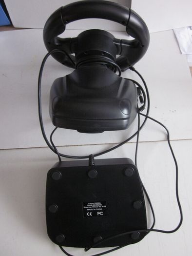 PS2 Sabre AG08230 Compact Steering Wheel & Pedals