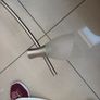 Kitchen/Dining Silver/White Shades   Ceiling Light X 4. Image 2