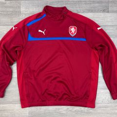 Vintage Y2K Puma Czechia Czech Republic Sweatshirt Mens XL
