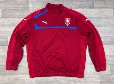 Vintage Y2K Puma Czechia Czech Republic Sweatshirt Mens XL