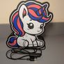 3D Printed Unicorn Lamp Image 4