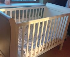 cot with matching underneath drawer