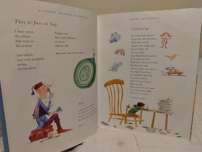 Collins Treasury of Poetry by Stephanie Nettell HARDBACK