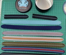 8 x Zuludiver OctoPod watch straps (20mm)