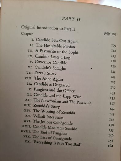 Candide Or Optimism By F. M. A. Voltair.
