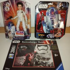 Star Wars Bundle  Figures + Puzzle (Sealed)