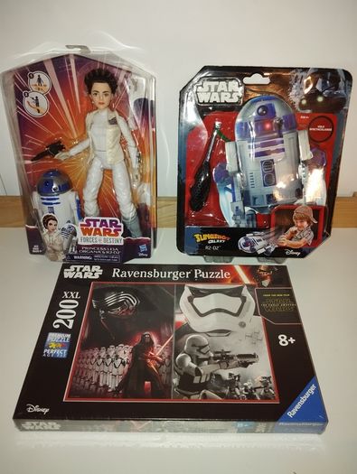 Star Wars Bundle  Figures + Puzzle (Sealed)
