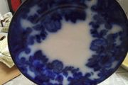 Antique Blue/White Dinner/ Display Plate