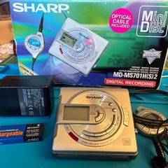 Minidisc Sharp MD-MS701H (S) - Boxed Complete - Reads/Records - Needs Servicing