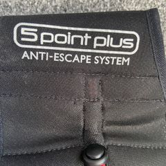 5 point anti escape system for baby car seat