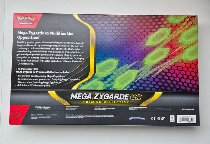 Pokemon TCG Mega Zygarde Ex Premium Collection