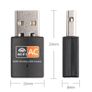 600mbps 2.4GHz 5GHz Dual Band USB Wifi Adapter Wireless Network Card Wireless USB WiFi Adapter Dongle PC NetworK Image 5