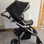 Silvercross Wave Pram Charcoal & Accessories Image 2