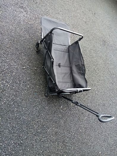 Folding trolley cart